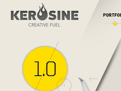 Kerosine Creative Fuel Logotype Facelift