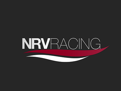 NRV Racing - Logo branding cycling helvetica identity logo neue