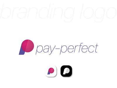 P letter logo - pay-perfect branding logo branding graphic design logo logo design logoconcept logodesigner p letter p letter logo