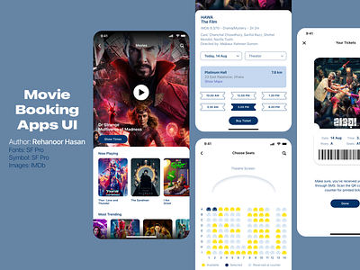 Movie Booking Apps UI