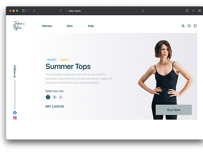 Clothing shopping outlet site