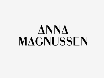 Anna Magnussen Type typeface typography