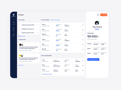 Dashboard for Crowdworks behavior design ui ux