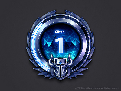 Silver Rank blizzard game heroes of the storm rank silver