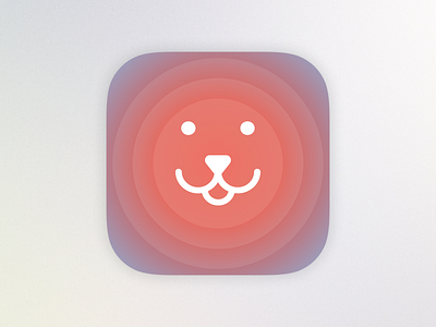 Beicon (dog tracker) App Icon app beibei dog ibeacon icon ios7 tracker vend