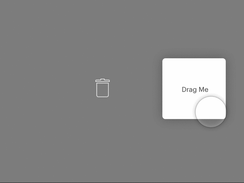 Framer.js Drag To Delete Prototype animation delete drag framer interaction interactive javascript js micro prototype
