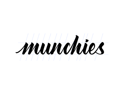 Munchies Hand Lettering