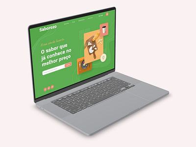 Projeto Site Saborozo figma ui ui design ux ui design web web design web ui website website design