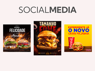 Social Media Burger (Mídias Sociais de Hamburgueria)