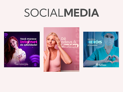Social Media Various Businesses (Mídias Sociais Várias Empresas) graphic design photoshop social media