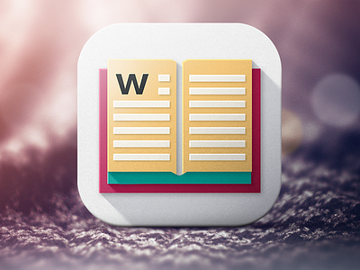 Wordie Dictionary Icon