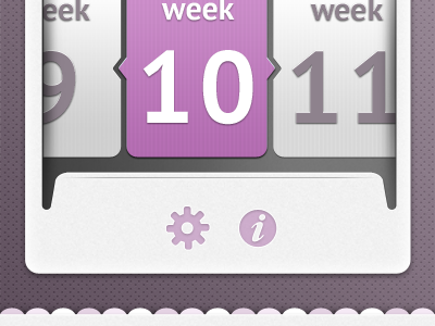 Pregnancy calendar app baby calendar counter icon icons ios ipad iphone iphone5 number pattern pregnancy pregnant purple scroll texture ui user interface week