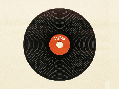 The Visuals music record retro texture vintage vinyl