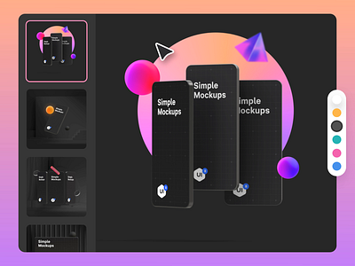 Download 3d Mockup Designs Themes Templates And Downloadable Graphic Elements On Dribbble