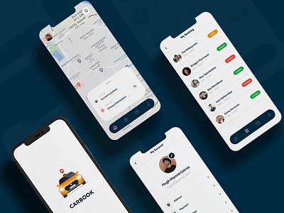 Taxi Booking UI Kit