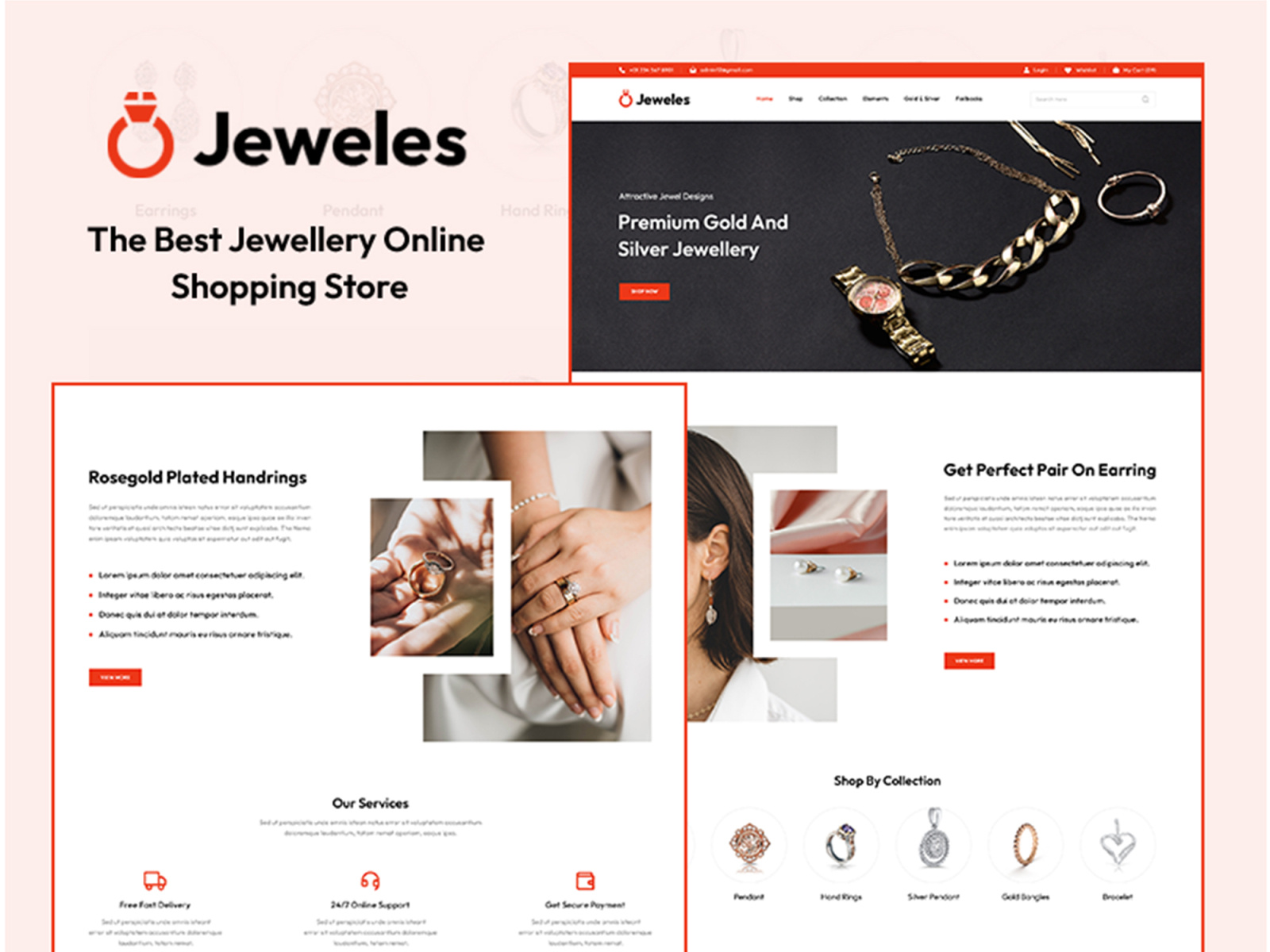 Jeweles - Online Shopping Store by Codeash Infotech on Dribbble