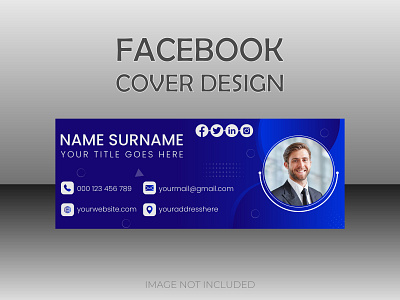 Creative Facebook Cover Design avertisement banner cover facebook cover design identity marketing social media cover