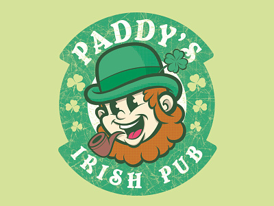 Paddy's Irish Pub bar beer brewery clover funny holiday irish pub its always sunny in philadelphia leprechaun logo paddys pub shamrock shirt st patricks day sunny in philly
