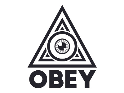 OBEY all seeing eye conspiracy eye of providence freemason funny illuminati new world order obey occult skateboard watching