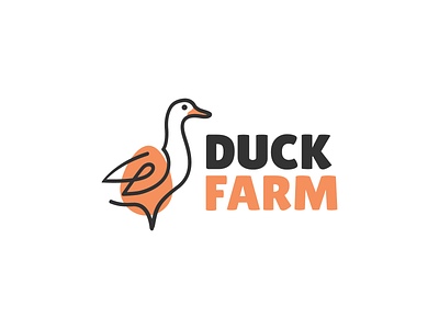 DUCK FARM logo concept