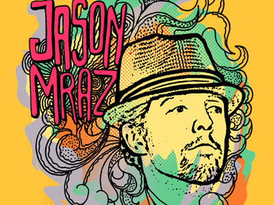 Jason Mraz illustration jason merchandise mraz tshirt