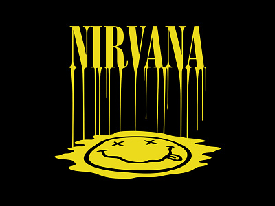 Nirvana apparel band merch band t shirt graphic design merchandise music nirvana print streetwear t shirt