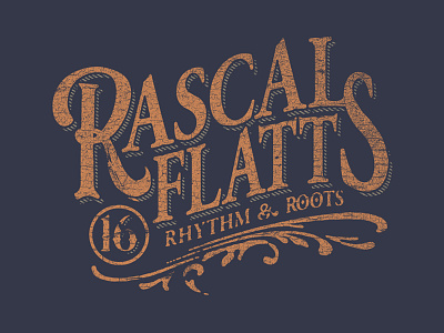 Rascal Flatts apparel band merch band t shirt graphic design merchandise music print rascal flatts streetwear t shirt