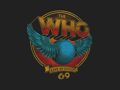 The Who Pinball apparel band merch band t shirt graphic design merchandise music print streetwear t shirt the who