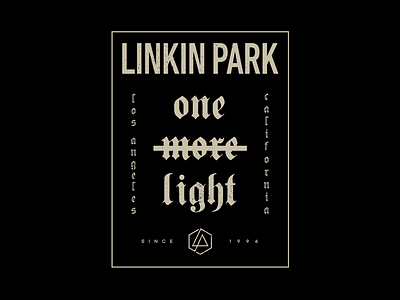 Linkin Park OML band design layout linkin park minimalist t shirt