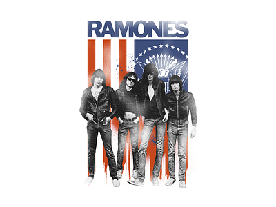 Ramones Flag apparel merch merchandise punk ramones t shirt vintage
