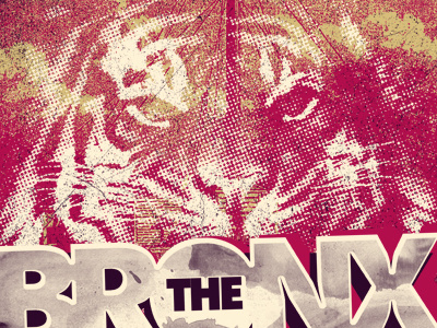 The Bronx advert band bronx flyer gig music poster print screen the
