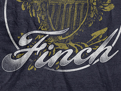 Finch Merch apparel band finch merch print screen tour tshirt