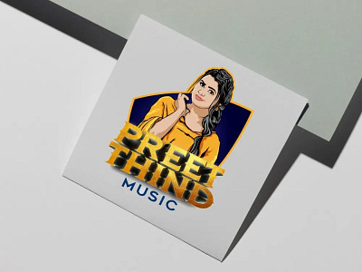 Logo Deisgn for PREET THIND MUSIC