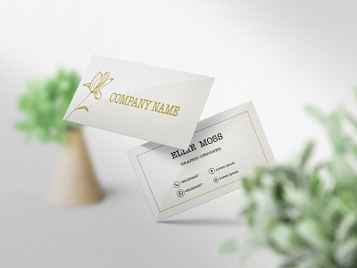 Business Card branding design graphic design illustration logo typography