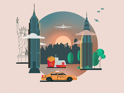 New York design graphic design illustration logo vector