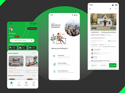 Househunt App UX Design