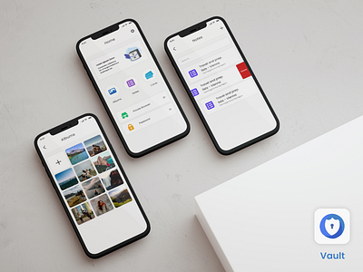Vault App - UI Design