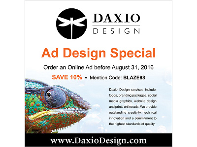 Daxiodesignad Sumer2016 800x600 - 2016 ad design special summer