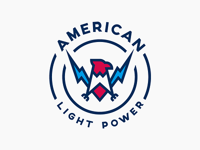 American Light Power branding design logo
