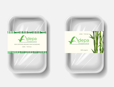Adepa Sugarcane Label Design branding design graphic design illustration logo packaging vector