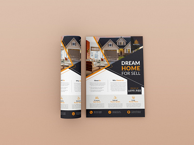 Real Estate Flyer brochure design flyer graphic design