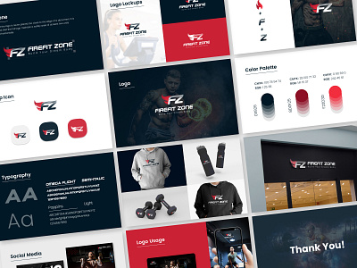 Fitness Brand Guidelines Template brand brand guidelines brand identity branding color design fitness graphic design gym logo logo design logo maker logo type logos social media spa style guide typography