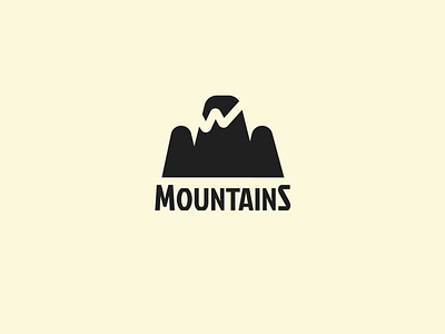 Russian Mountains logo logofolio