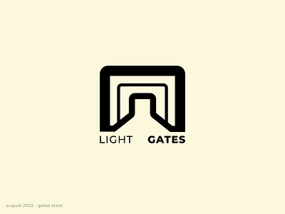 Light gates branding logo logofolio