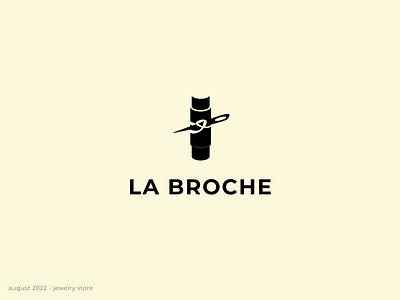 La Broche branding logo logofolio