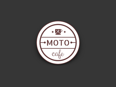 MOTOCAFE app app branding branding design flat icon illustration logo web