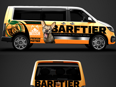 Van Wrap Design dog dog food dog food dogs van van wrap van wrap wrap