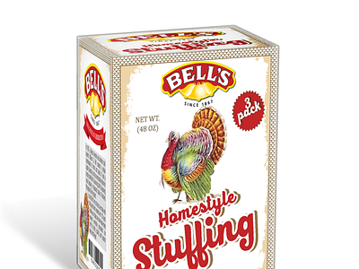 Stuffing mix packaging