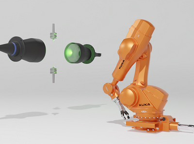 Industrial Robot 3d animation cad industrial industrialanimation render