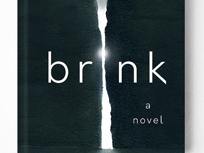 Brink: Book Cover Design book cover book design editorial novel oil painting painting typography